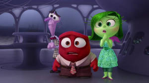 Fear Inside Out Sad Scene Wallpaper