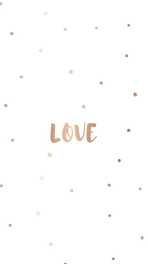 Feature Your Modern Style With A Stunning Rose Gold Phone Wallpaper