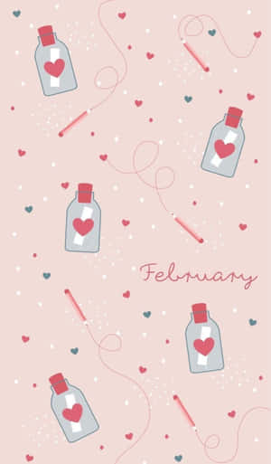 February Iphone Wallpaper With Calendar Wallpaper