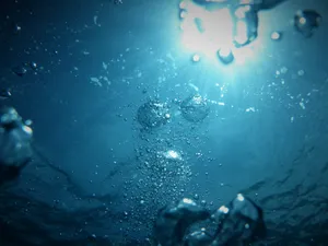 Feel Refreshed By Bubbly Water Wallpaper
