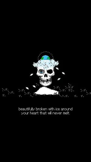 Feel That Sorrow No More With Broken Heart Aesthetics! Wallpaper