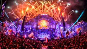 Feel The Energy Of Live Edm Wallpaper