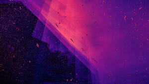 Feel The Energy Of The Modern World With Neon Purple 4k Wallpaper Wallpaper