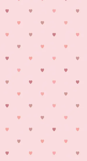 Feel The Love With Glitter Pink Hearts Wallpaper