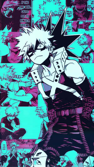 Feel The Power Of Bakugou! Wallpaper