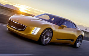 Feel The Power Of Kia's Gt4 Stinger Concept Wallpaper