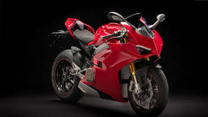 Feel The Power Of The 2018 Ducati Panigale V4-r Wallpaper