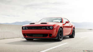 Feel The Power Of The Dodge Challenger Wallpaper