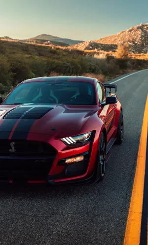 Feel The Speed And Power In Every Mile Thanks To The Mustang Iphone. Wallpaper