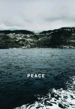 Feel The Tranquility And Joy Of Peace With The New Peace Iphone Wallpaper