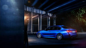 Feel The Wind In Your Hair With The Sleek Bmw 3 Series Wallpaper