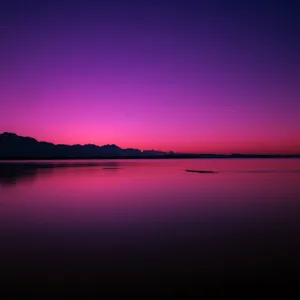 Feeling The Beauty Of A Blue And Purple Sunset Wallpaper
