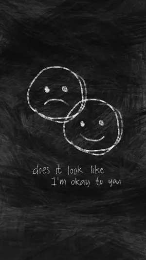 Feeling The Weight Of Sadness Wallpaper