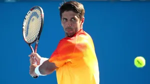 Fernando Verdasco Returning The Ball Wallpaper