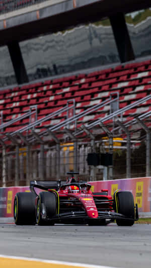 Ferrari F1 Racingon Track Wallpaper