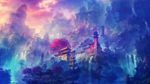 Fianna Beautiful Anime Scenery Wallpaper