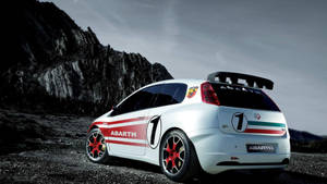 Fiat Abarth Punto Rear Wallpaper