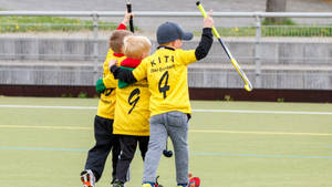 Field Hockey Young Boys Wallpaper