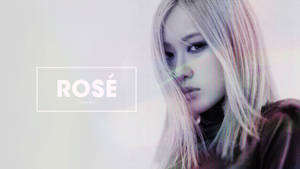 Fierce Rose Blackpink Logo Wallpaper