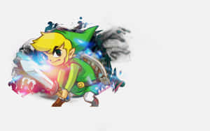 Fierce Toon Link Wallpaper