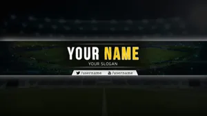 Fifa Themed Youtube Banner Wallpaper
