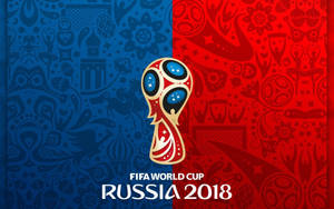 Fifa World Cup Red And Blue Wallpaper