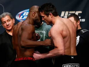 Fight Against Chael Sonnen Wallpaper
