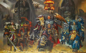 Fight For Victory In The Epic Fantasy War Of Warhammer 4k Wallpaper