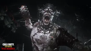 Fight Your Way Through Hordes Of Nazi Zombies In Call Of Duty Wallpaper