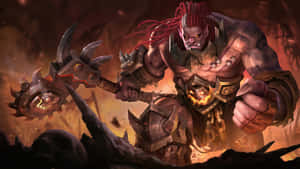 Fighter Bloody Beast Balmond Mobile Legend Wallpaper