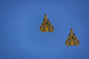 Fighter Jet Plane Demonstration Wallpaper