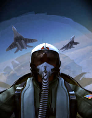 Fighter Pilots In Motion Wallpaper