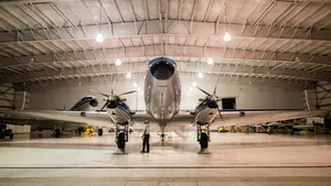 Fighter Plane On Display Wallpaper