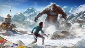 Fighting Yeti Far Cry 4 Hd Phone Wallpaper