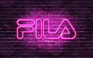 Fila Pink Led Light Wallpaper