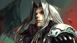Final Fantasy 7 Sephiroth Art Wallpaper