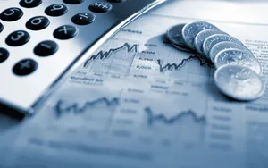 Finance Coins And Calculator Wallpaper