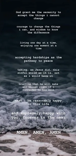 Find Peace Of Mind And Accept What You Cannot Change. Wallpaper