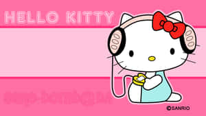 Find The Cutest Computer Around With Hello Kitty Pc Wallpaper