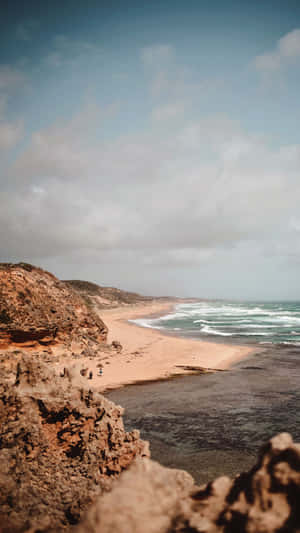 Finding Your Inner Peace At The Beach. Wallpaper