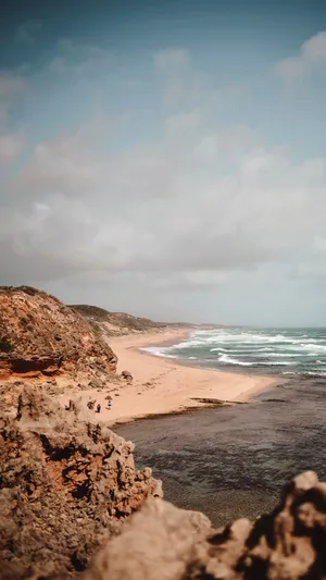 Finding Your Inner Peace At The Beach. Wallpaper