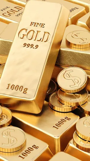 Fine Gold Bar Coin Wallpaper