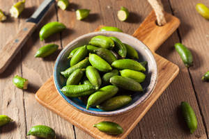 Finger Limes On A Bowl Wallpaper