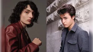 Finn Wolfhard Hair Styles Wallpaper