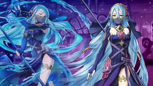 Fire Emblem Azura Animated Artwork Wallpaper