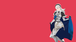 Fire Emblem Warriors Minimalist Female Corrin Wallpaper