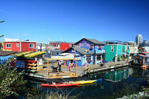 Fishermans Wharf Park Victoria Wallpaper