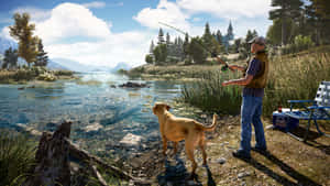 Fishing Far Cry 5 4k Wallpaper