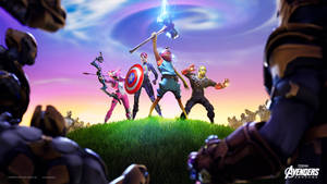 Fishstick Fortnite Avengers Wallpaper