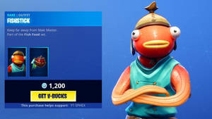 Fishstick Fortnite Fish Food Set Wallpaper